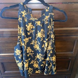 Floral Halter Top